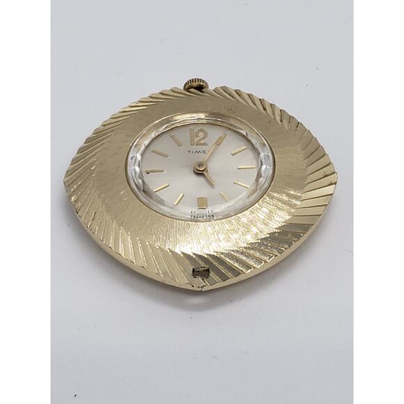 Vintage Timex Mechanical Women\'s Pendant Watch